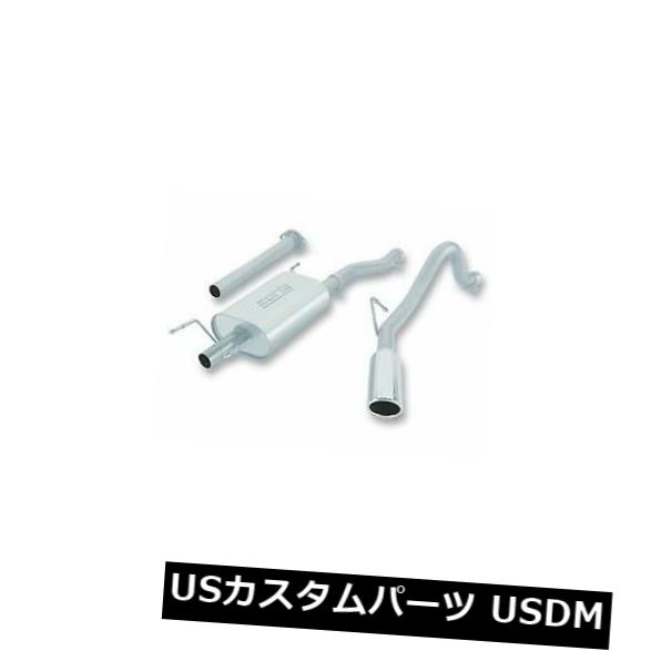 輸入マフラー Borla 140160 Cat-Backシステムサイドアウトレットアウトレット2.25 \