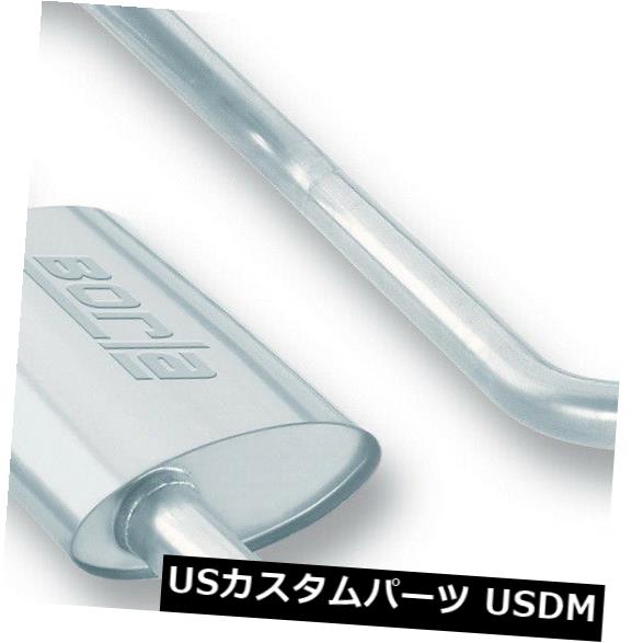 輸入マフラー Borla 140071ツーリングキャットバックエキゾーストシステムは97-01チェロキーに適合 Borla 140071 Touring Cat-Back Exhaust System Fits 97-01 Cherokee 【並行輸入品】