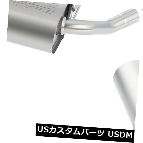 輸入マフラー 16-19カマロに適合するBorla 11928 Sタイプアクスルバックエキゾーストシステム Borla 11928 S-Type Axle-Back Exhaust System Fits 16-19 Camaro 【並行輸入品】|カスタムパーツ WORLD倉庫
