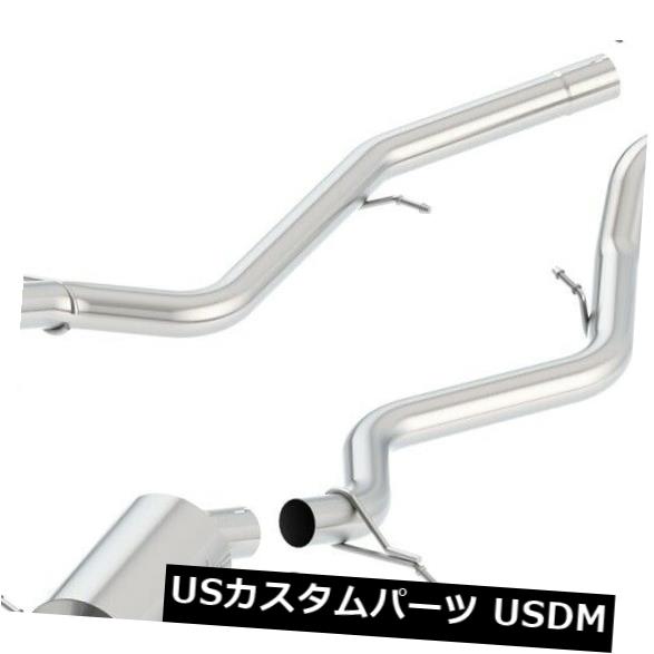 輸入マフラー Borla 140276 Sタイプキャットバックエキゾーストシステムは07-10 335iに適合 Borla 140276 S-Type Cat-Back Exhaust System Fits 07-10 335i 【並行輸入品】