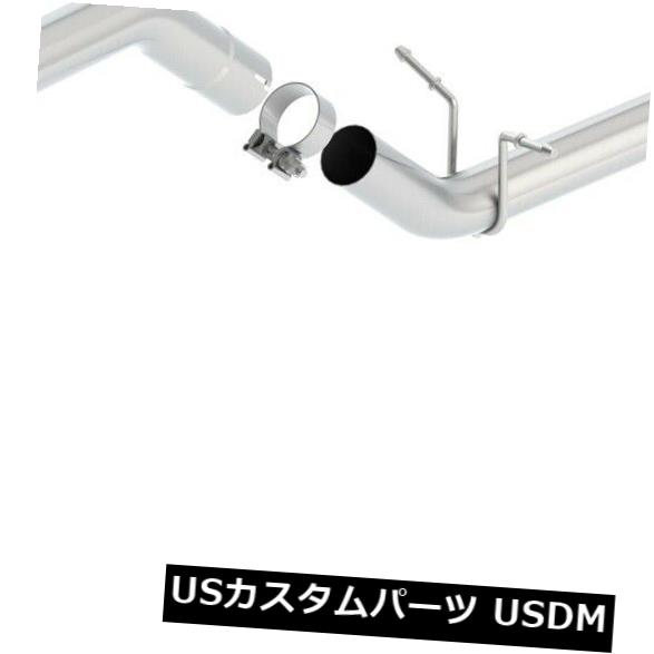輸入マフラー Borla 140728 Sタイプキャットバックエキゾーストシステムは18レンジャーに適合 Borla 140728 S-Type Cat-Back Exhaust System Fits 18 Ranger 【並行輸入品】|カスタムパーツ WORLD倉庫