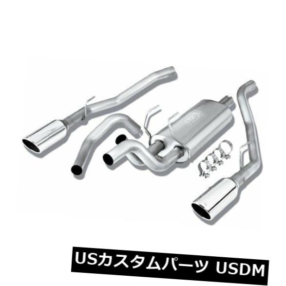 輸入マフラー ダッジラム1500 5.7L 09-15スルーバンパー用Borla Dual 3 \