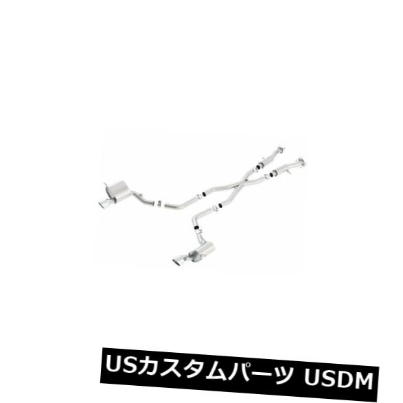 輸入マフラー Borla Cat-Back？ 15-18グランドチェロキーSRT 6.4L AWD＃140633の排気ATAK Borla Cat-Back? Exhaust ATAK For 15-18 Grand Cherokee SRT 6.4L AWD #140633 【並行輸入品】