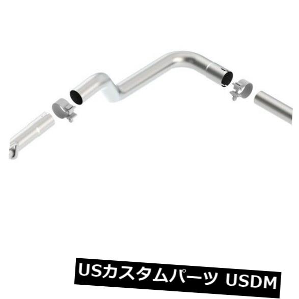 輸入マフラー Borla 140352 Sタイプキャットバックエキゾーストシステムは11-16 Cruze Cruze Limitedに適合 Borla 140352 S-Type Cat-Back Exhaust System Fits 11-16 Cruze Cruze Limited 【並行輸入品】