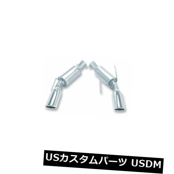 輸入マフラー 2010マスタングGT 4.6L V8＃11777のBorlaアクスルバックエキゾーストSタイプ Borla Axle-Back Exhaust S-Type For 2010 Mustang GT 4.6L V8 #11777 【並行輸入品】 159,500円