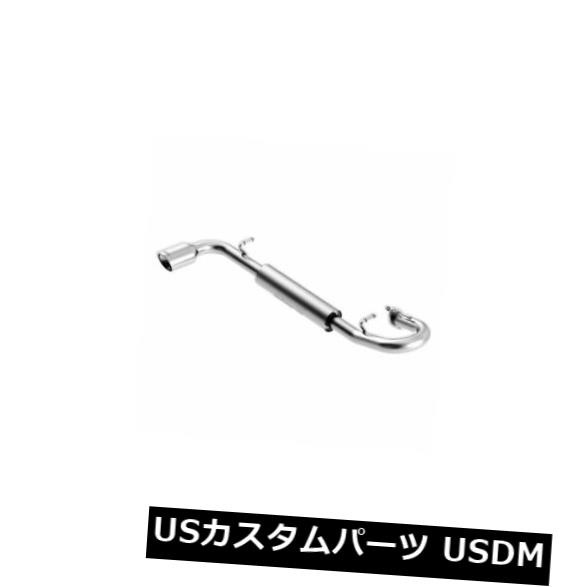 輸入マフラー Borla 11813-Sタイプステンレス製シングルリアセクションエキゾーストシステム Borla 11813 - S-Type Stainless Steel Single Rear Section Exhaust System 【並行輸入品】