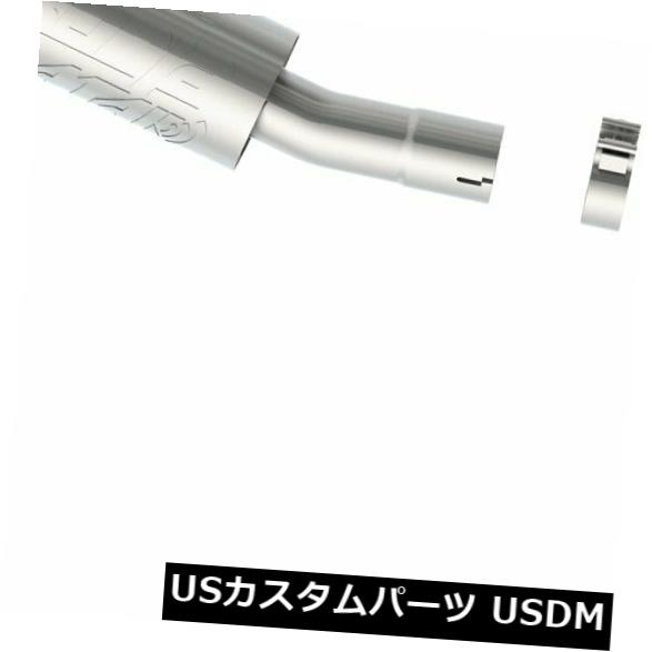 輸入マフラー Borla 14-15カマロSS 6.2L V8 RWDシングルスプリットRr出口ATAK排気(後部セクション Borla 14-15 Camaro SS 6.2L V8 RWD Single Split Rr Exit ATAK Exhaust (rear sectio 【並行輸入品】|カスタムパーツ WORLD倉庫