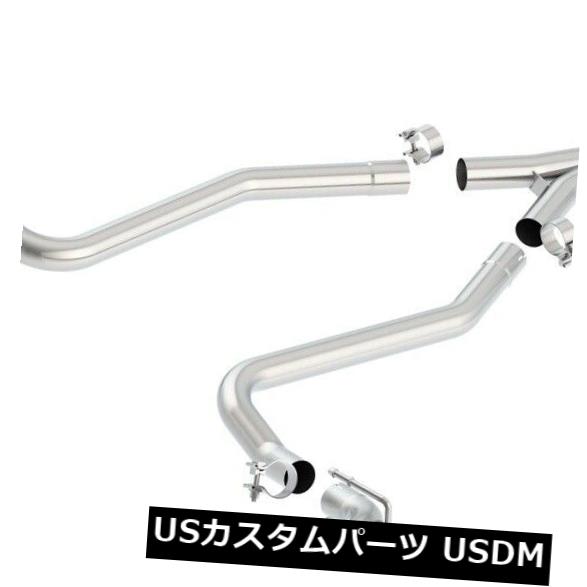 輸入マフラー Borla 140406ツーリングキャットバックエキゾーストシステムは11-19グランドチェロキーに適合 Borla 140406 Touring Cat-Back Exhaust System Fits 11-19 Grand Cherokee 【並行輸入品】|カスタムパーツ WORLD倉庫
