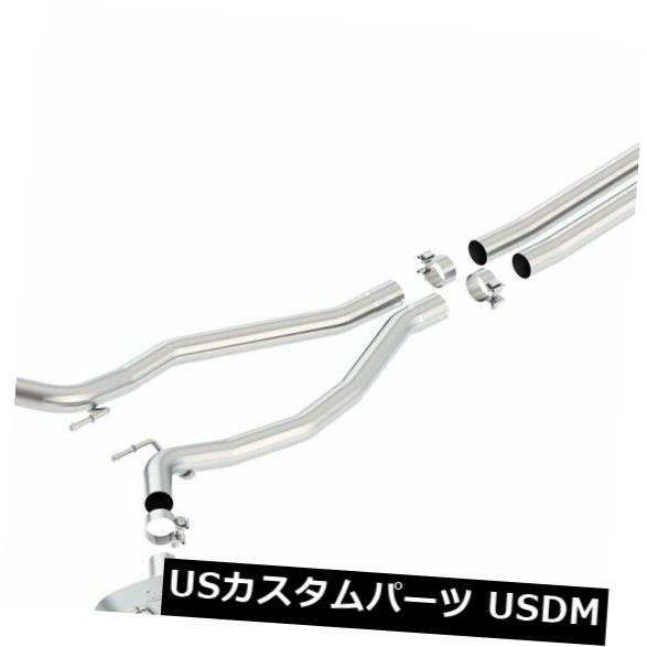 輸入マフラー Borla 14-15 Camaro 3.6L V6シングルスプリットリアエグジットツーリングキャットバックエキゾースト Borla 14-15 Camaro 3.6L V6 Single Split Rear Exit Touring Catback Exhaust 【並行輸入品】｜カスタムパーツ WORLD倉庫