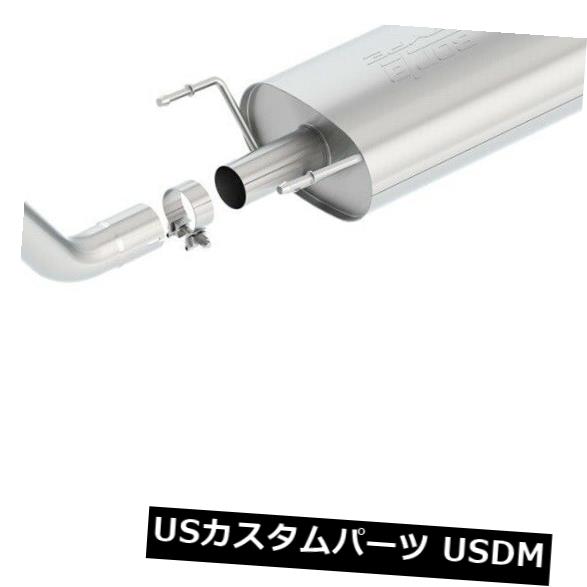 輸入マフラー Borla 140680 S-Type Cat-Backシステムは16個のTacomaに適合 Borla 140680 S-Type Cat-Back System Fits 16 Tacoma 【並行輸入品】