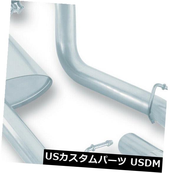 輸入マフラー Borla 140103ツーリングキャットバックエキゾーストシステムは04-06ラングラーに適合 Borla 140103 Touring Cat-Back Exhaust System Fits 04-06 Wrangler 【並行輸入品】
