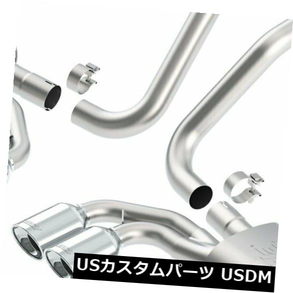 輸入マフラー Borla 97-04シボレーコルベット5.7L 8cyl ATAK SSキャットバックエキゾースト Borla 97-04 Chevrolet Corvette 5.7L 8cyl ATAK SS Catback Exhaust 【並行輸入品】