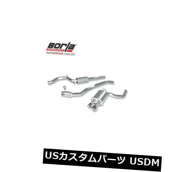 排気系パーツ 激安セール Turbo 2 0l Audi 09 16 System Exhaust Cat Back Borla 4dr Awd Mt 2 0lターボat キャットバックエキゾーストシステム09 16アウディa4 Borla 輸入マフラー At Mt 4dr Awd