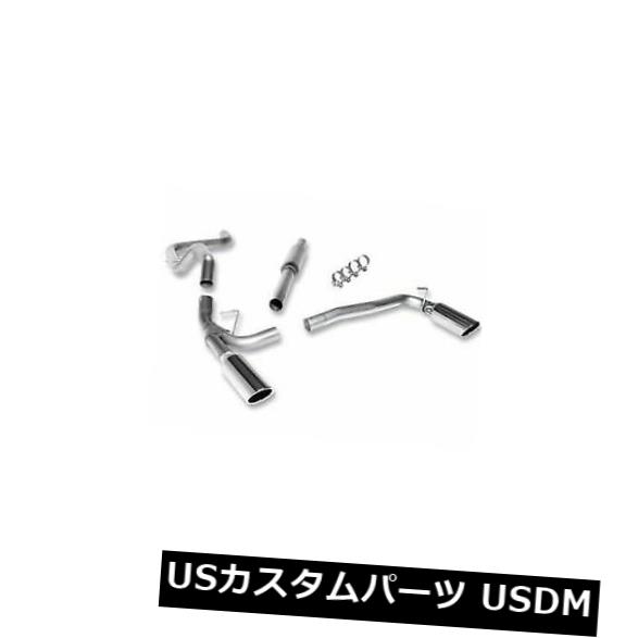 輸入マフラー Borla Cat Backシステム-Cat-Back Exhaust（140070） Borla Cat Back System - Cat-Back Exhaust (140070) 【並行輸入品】
