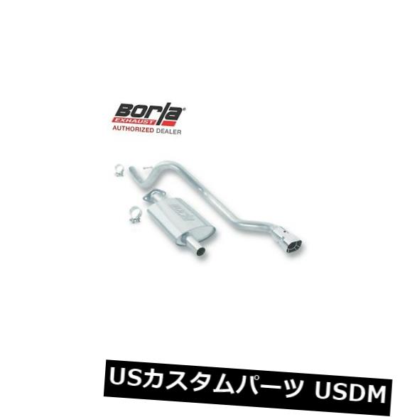 輸入マフラー BORLA 140071キャットバックエキゾーストシステム97-2001ジープチェロキー4.0L 6CYL 2 / 4WD 2 + 4DR BORLA 140071 Cat-Back Exhaust System 97-2001 Jeep CHEROKEE 4.0L 6CYL 2/4WD 2+4DR 【並行輸入品】