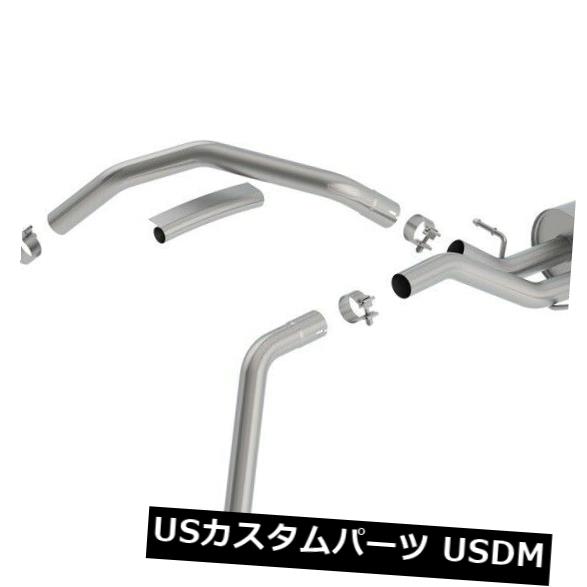 輸入マフラー Borla 140718BC ATAK Cat-Back Exhaust System Fits Sierra 1500 Silverado 1500 Borla 140718BC ATAK Cat-Back Exhaust System Fits Sierra 1500 Silverado 1500 【並行輸入品】
