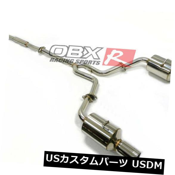 輸入マフラー OBX Exhaust Catback Fits 02 03 04 05 06 Nissan Altima 3.5L V6 Sedan EVO2 NEW OBX Exhaust Catback Fits 02 03 04 05 06 Nissan Altima 3.5L V6 Sedan EVO2 NEW 【並行輸入品】