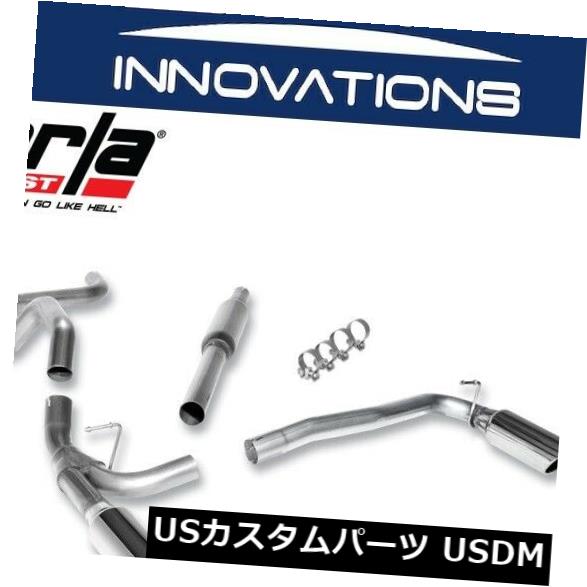 輸入マフラー 2003-2005ダッジネオンSRT-4 2.4LターボのBorla Cat-Backエキゾースト-140070 Borla Cat-Back Exhaust For 2003-2005 Dodge Neon SRT-4 2.4L Turbo - 140070 【並行輸入品】