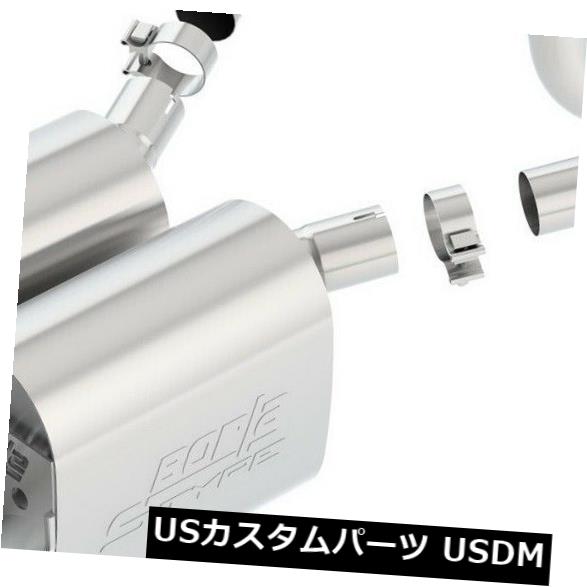 輸入マフラー 05-08コルベットに適合するBorla 11815 SタイプIIアクスルバックエキゾーストシステム Borla 11815 S-Type II Axle-Back Exhaust System Fits 05-08 Corvette 【並行輸入品】|カスタムパーツ WORLD倉庫