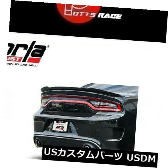 輸入マフラー Borla 140667-15-2019 Dodge Charger SRT Hellcat 6.2L Cat-Back Exhaust ATAKに適合 Borla 140667 - Fits 15-2019 Dodge Charger SRT Hellcat 6.2L Cat-Back Exhaust ATAK 【並行輸入品】