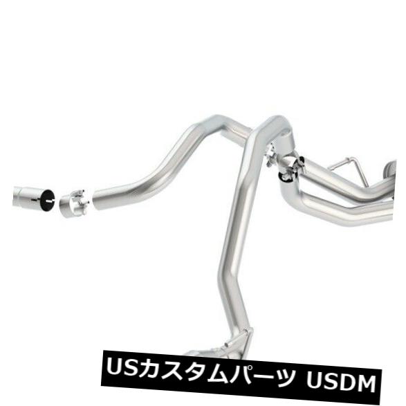 輸入マフラー Borla 140405ツーリングキャットバックエキゾーストシステムは10-14 FJクルーザーに適合 Borla 140405 Touring Cat-Back Exhaust System Fits 10-14 FJ Cruiser 【並行輸入品】｜カスタムパーツ WORLD倉庫