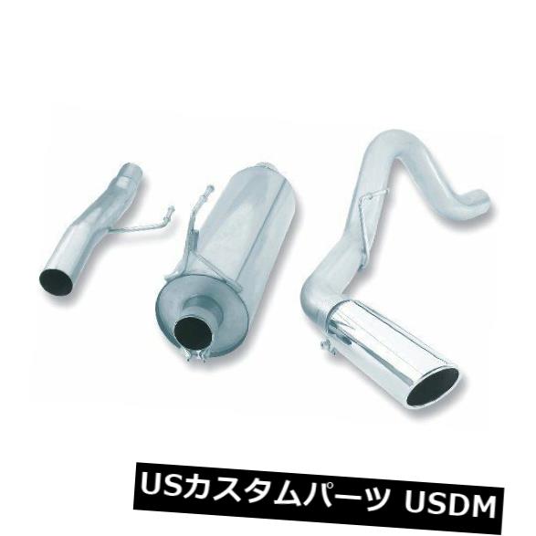 輸入マフラー Borla 7 / 04-08 Ford F-150 66in / 78in Bed 4dr SS Catback Exhaust Borla 7/04-08 Ford F-150 66in/78in Bed 4dr SS Catback Exhaust 【並行輸入品】