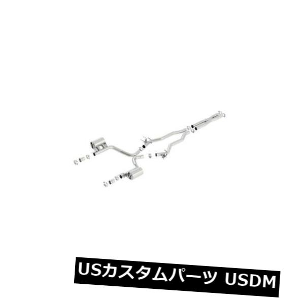 輸入マフラー Borla Exhaust System Kit Fits：2015-2017 Dodge Charger 6.4L V8 GAS OHV Borla Exhaust System Kit Fits: 2015-2017 Dodge Charger 6.4L V8 GAS OHV 【並行輸入品】