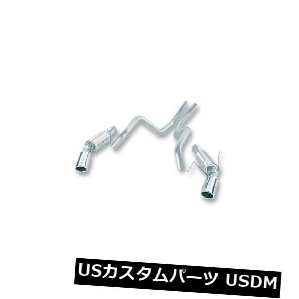 輸入マフラー BORLA 140135パフォーマンスキャットバックエキゾーストシステムフォード05-09マスタングGT NEW BORLA 140135 PERFORMANCE CATBACK EXHAUST SYSTEM FORD 05-09 MUSTANG GT NEW 【並行輸入品】|カスタムパーツ WORLD倉庫
