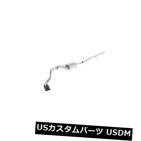 輸入マフラー Borla 140551BC Cat-Back Exhaust System Fits 14-18 Sierra 1500 Silverado 1500 Borla 140551BC Cat-Back Exhaust System Fits 14-18 Sierra 1500 Silverado 1500 【並行輸入品】