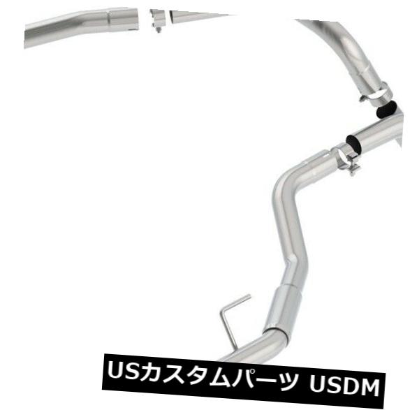 輸入マフラー Borla 140307 Sタイプキャットバックエキゾーストシステムは1500 1500 Classic Ram 1500に適合 Borla 140307 S-Type Cat-Back Exhaust System Fits 1500 1500 Classic Ram 1500 【並行輸入品】｜カスタムパーツ WORLD倉庫