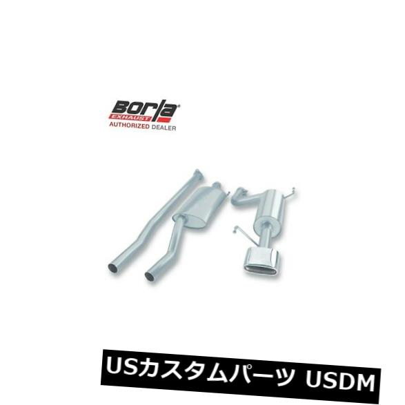 輸入マフラー BORLA 140195キャットバックエキゾーストシステム2006-2014 Honda RIDGELINE 3.5L V6 AWD BORLA 140195 Cat-Back Exhaust System 2006-2014 Honda RIDGELINE 3.5L V6 AWD 【並行輸入品】