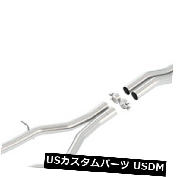 輸入マフラー BORLA S-TYPEキャットバックパフォーマンスエキゾーストキットは16-18キャデラックATS-V 3.6L V6に適合 BORLA S-TYPE Cat-Back Performance Exhaust Kit Fits 16-18 Cadillac ATS-V 3.6L V6 【並行輸入品】