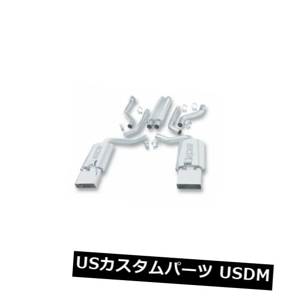 輸入マフラー 92-96コルベットC4 5.7L V8（LT-1 / LT-4）＃14385のBorla Cat-Back Exhaust S-Type Borla Cat-Back Exhaust S-Type For 92-96 Corvette C4 5.7L V8 (LT-1/LT-4) #14385 【並行輸入品】