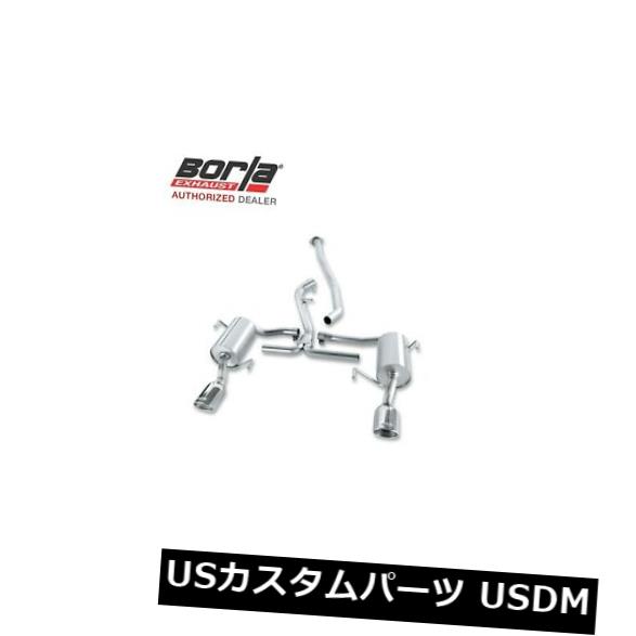 輸入マフラー スバルインプレッサ2.5L AT / MT AWD 4DR用BORLA 140324キャットバックエキゾースト2008-2011 BORLA 140324 Cat-Back Exhaust 2008-2011 for Subaru IMPREZA 2.5L AT/MT AWD 4DR 【並行輸入品】｜カスタムパーツ WORLD倉庫
