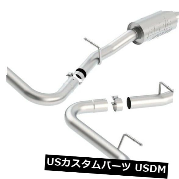 輸入マフラー Borla 140446 ATAK Cat-Back Exhaust System Fits 99-04 Mustang Borla 140446 ATAK Cat-Back Exhaust System Fits 99-04 Mustang 【並行輸入品】