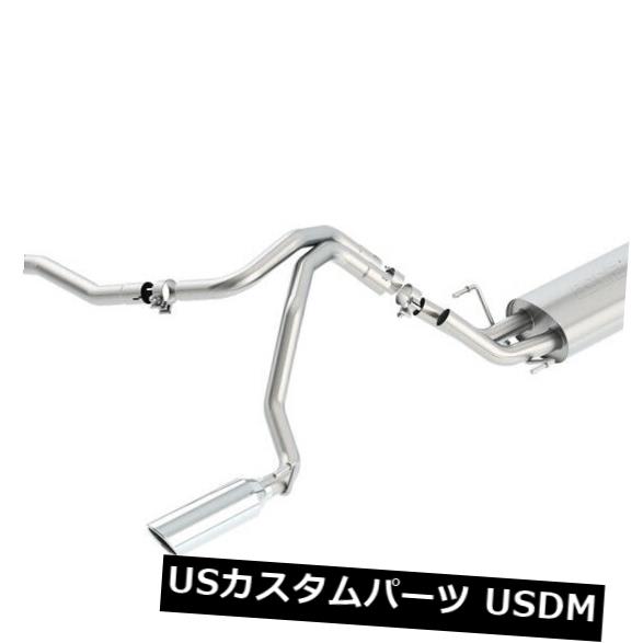輸入マフラー Borla 140200ツーリングキャットバックエキゾーストシステムは07-10 FJクルーザーに適合 Borla 140200 Touring Cat-Back Exhaust System Fits 07-10 FJ Cruiser 【並行輸入品】