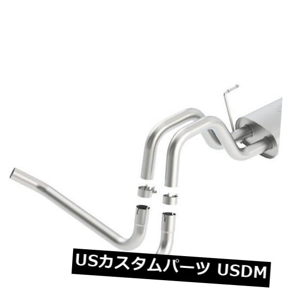 輸入マフラー BORLA Atak Cat-Back Performance Dual Exhaust 2011-2014 Ford F150 5.0L / 6.2L 4DR BORLA Atak Cat-Back Performance Dual Exhaust 2011-2014 Ford F150 5.0L/6.2L 4DR 【並行輸入品】