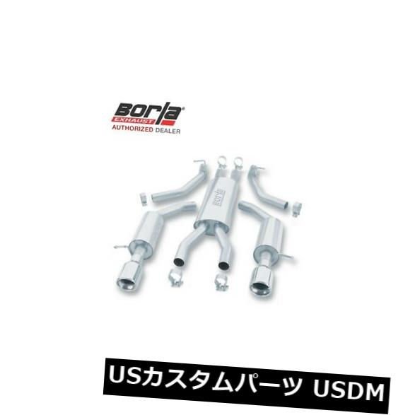 輸入マフラー BORLA 140081キャットバックエキゾーストシステム2003 Ford THUNDERBIRD 3.9L V8 AT RWD 2DR BORLA 140081 Cat-Back Exhaust System 2003 Ford THUNDERBIRD 3.9L V8 AT RWD 2DR 【並行輸入品】