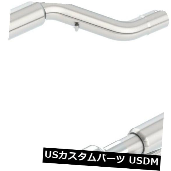 輸入マフラー Borla 11844 Sタイプアクスルバックエキゾーストシステムは13-14 ATSに適合 Borla 11844 S-Type Axle-Back Exhaust System Fits 13-14 ATS 【並行輸入品】