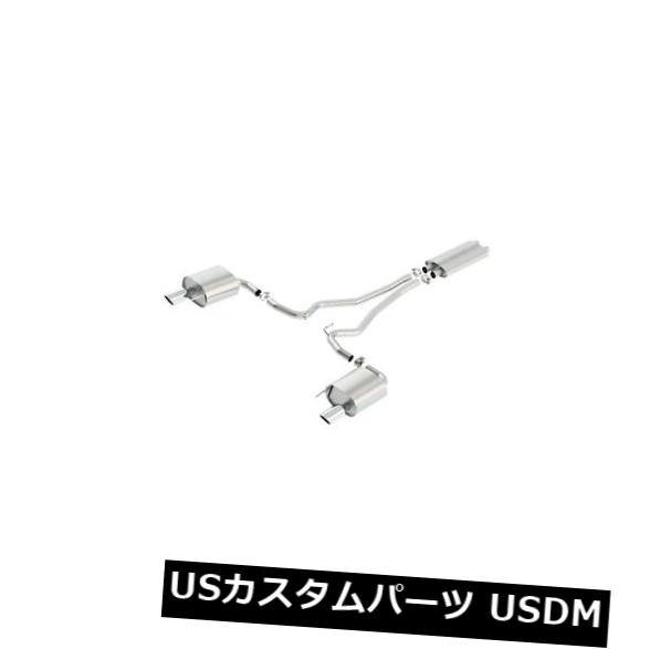 輸入マフラー Borla Cat-Back？ マスタングV6 2015-2017の排気ツーリングパーツ番号140586 Borla Cat-Back? Exhaust Touring part # 140586 for Mustang V6 2015-2017 【並行輸入品】｜カスタムパーツ WORLD倉庫 241,907円