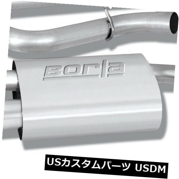 輸入マフラー Borla 140312キャットバック排気システムは08-14インプレッサに適合 Borla 140312 Cat-Back Exhaust System Fits 08-14 Impreza 【並行輸入品】