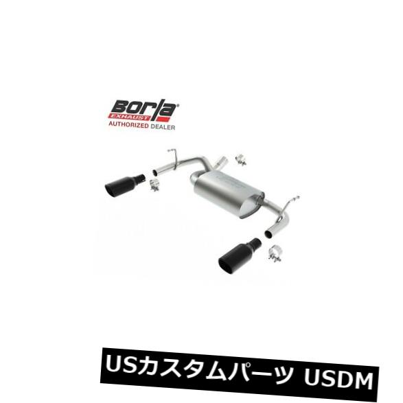 輸入マフラー BORLA 11834BCエキゾーストシステム2012-2018ジープラングラー3.6L V6 AT / MT 4WD 2 + 4DR BORLA 11834BC Exhaust System 2012-2018 Jeep WRANGLER 3.6L V6 AT/MT 4WD 2+4DR 【並行輸入品】