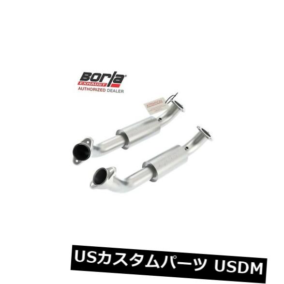 輸入マフラー BORLA 60507レーシングプリマフラー（オフロードのみ）2005-2006フォードGT 5.4L MT RWD BORLA 60507 Racing Pre-Mufflers (Offroad Only) 2005-2006 Ford GT 5.4L MT RWD 【並行輸入品】｜カスタムパーツ WORLD倉庫