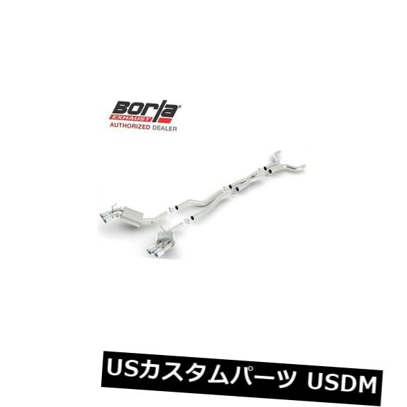 輸入マフラー BORLA 140495キャットバックエキゾーストATAK 2012-2015シボレーカマロZL1 / SS / 1LE LS3 V8 BORLA 140495 Cat-Back Exhaust ATAK 2012-2015 Chevrolet CAMARO ZL1/SS/1LE LS3 V8 【並行輸入品】｜カスタムパーツ WORLD倉庫