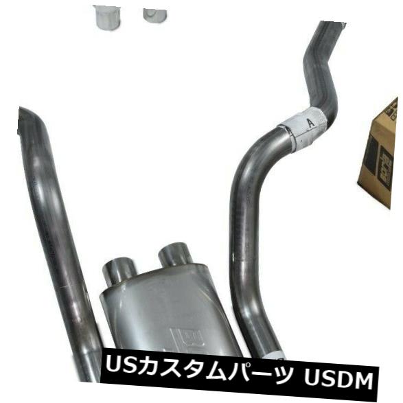 輸入マフラー オールステンレスデュアルエキゾーストシボレーGMC 1500 96-99 Borla Pro XSコーナースラッシュチップ All-Stainless Dual Exhaust Chevy GMC 1500 96-99 Borla Pro XS Corner Slash Tip 【並行輸入品】