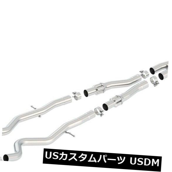 輸入マフラー 17-19 Q60に適合するBorla 140703 Sタイプキャットバックエキゾーストシステム Borla 140703 S-Type Cat-Back Exhaust System Fits 17-19 Q60 【並行輸入品】 256,955円