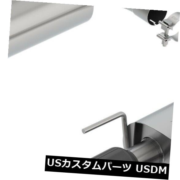 輸入マフラー Borla 11953BC Sタイプアクスルバックエキゾーストシステムは18-19マスタングに適合 Borla 11953BC S-Type Axle-Back Exhaust System Fits 18-19 Mustang 【並行輸入品】
