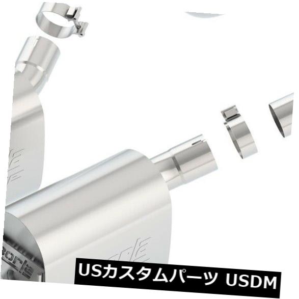 輸入マフラー Borla 11917 SタイプIIアクスルバックエキゾーストシステムは06-13コルベットに適合 Borla 11917 S-Type II Axle-Back Exhaust System Fits 06-13 Corvette 【並行輸入品】