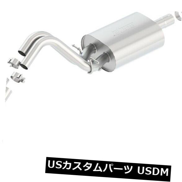 輸入マフラー Borla 140557ツーリングキャットバックエキゾーストシステムは15-20タホユーコンに適合 Borla 140557 Touring Cat-Back Exhaust System Fits 15-20 Tahoe Yukon 【並行輸入品】