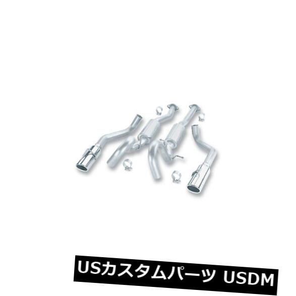 輸入マフラー ボーラ140067 99-04フォードマスタング4.6L V8キャットバックエキゾースト Borla 140067 99-04 Ford Mustang 4.6L V8 Catback Exhaust 【並行輸入品】